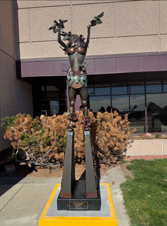 Art Sculpture at the COS Airport